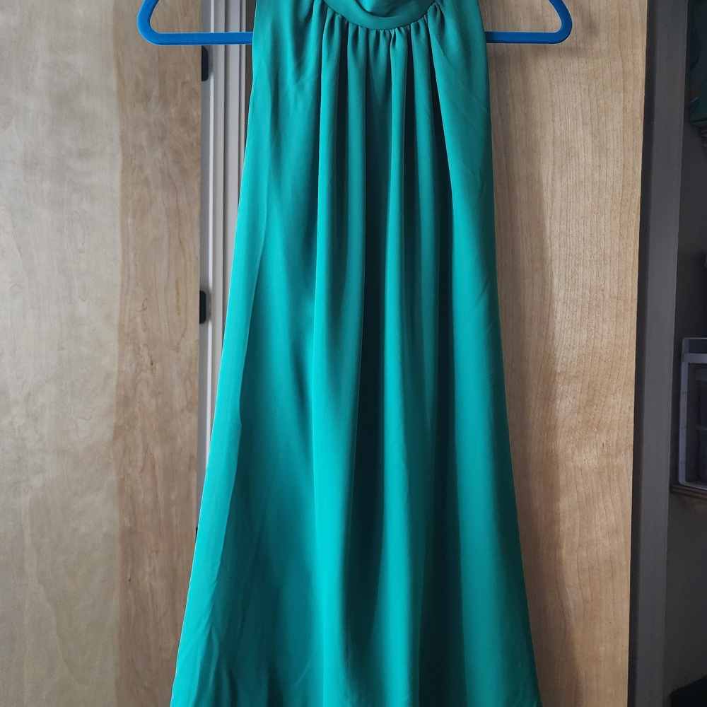 Eva Mendes for New York & Company Green Dress